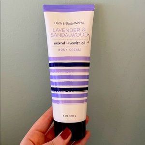 Bath & Body Works Lavender & Sandalwood Body Cream